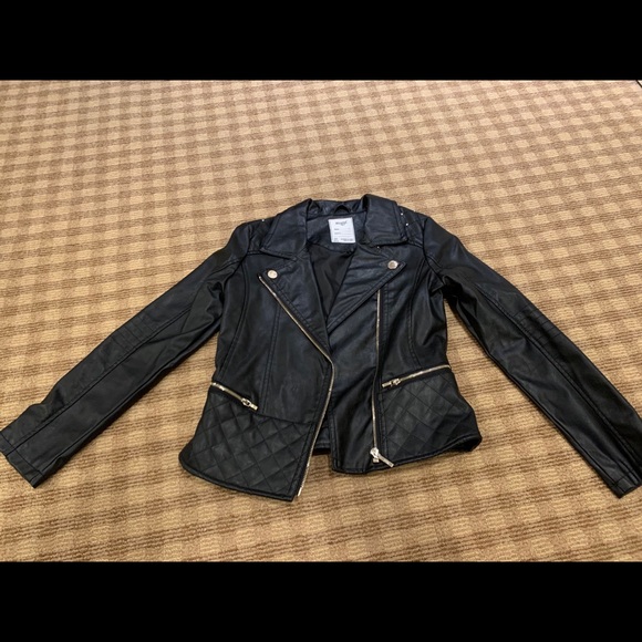 mayoral leather jacket